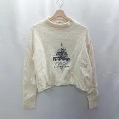 ◇ ⊇ BEAUTY & YOUTH ウール57％ 長袖 ニット セーター サイズ 表記なし ホワイト系 レディース E  【1502030048292】