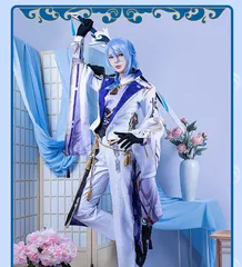 【原神】神里綾人　コスプレ　衣装　ウィッグ　フルセット 51lsZS+NC0L._UF350,350_QL50_.jpg