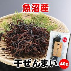 魚沼産乾燥ぜんまい40g