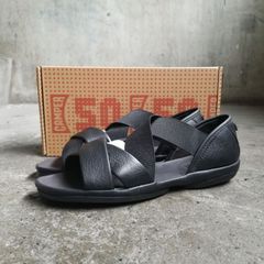 CAMPER Right Nina 37 カンペール ライト ニナ フラットサンダル 23.5㎝ ブラック