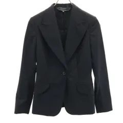 GUCCI グッチ イタリア製 テーラードジャケット 38 ブラック レディース 古着のサムネイル
