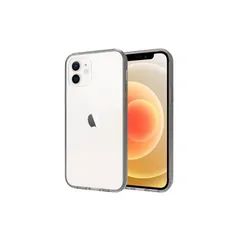 iPhone 12 mini ケース TPU+PC スマホケース iPhone ケース 13 mini黄ばみにくい 耐黄変 耐衝撃 米軍MIL規格 アイフォン 12 mini/13 mini クリアバックPinLiSheng (ブラック, iPhone 0