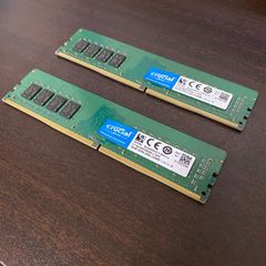 crucial 16GB DDR4-2666 (DDR4 メモリ 16GB×2)