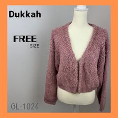 Dukkah　デュカ　アウター　ピンク　ﾌﾘｰｻｲｽﾞ　送料無料