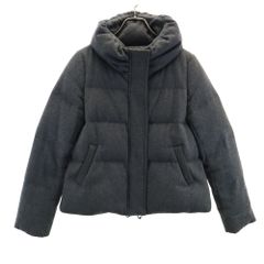 n1394【ラーモアールデリュクス】ダウンジャケット グレー 厚手 