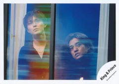 【中古】生写真(STARTO) King ＆ Prince/永瀬廉・高橋海人/横型・バストアップ/シングル「halfmoon / moooove!!」MV＆ジャケ写オフショット/公式生写真