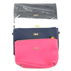 アーカー ポーチ・ショルダーバッグ 4点セット 未使用有 ノベルティ ブランド まとめて レディース AHKAH 【中古】