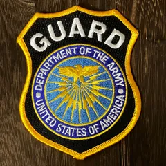 SK ワッペン パッチ 刺繍 コレクション GUARD アメリカ 警察  
