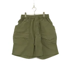 【新品】BEDWIN ＆ THE HEARTBREAKERS ベドウィンアンドザハートブレイカーズ 2 M メンズ ショートパンツ ナイロン カーキ 23SS HUNTING SHORTS CAZALE 23SB4684 新品 古着のサムネイル