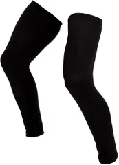 Eiza(エイザ) レッグカバー スポーツ ランニング サイクル 春夏 大きいサイズ 紫外線 対策 ニーカバー e390 XXL(ブラック,  L)