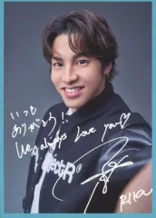 【中古】コレクションカード(男性) [シークレット]：THE RAMPAGE from EXILE TRIBE/RIKU/印刷サイン・メッセージ入り/「THE RAMPAGE LIVE TOUR 2024 CyberHelix RX-16」フォトカード