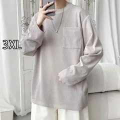 [3XL]春 コーデ メンズ 用 服 シンプル ファッション オシャレ 大人 かっこいい 紳士服 アメリカン 長袖 ポケット シャツ グレー 春  カジュアル 通勤スタイル 重ね着コーデ ゆったりシルエット さらっと着 普段使い