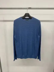 （ L ） メンズ Banana Republic(バナナリパブリック) ラウンド コットン ニット セーター プルオーバー 長袖 ロングスリーブ 長袖Tシャツ