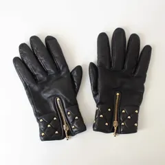 【ロング】セルモネータ　グローブ　本革　ブラック　レザー　sermoneta お客様の声・修理実績【ブランド：Sermoneta gloves