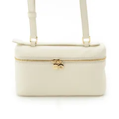ロロピアーナ Extra Pocket L19 エクストラ ポケット カーフスキン 2way トップハンドル ショルダーバッグ ボックス ホワイト【中古】のサムネイル
