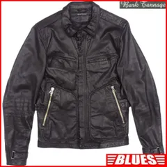 美品 M ナノユニバース 羊革 ライダース ジャケット 黒 中綿 キルティング 美品 M ナノユニバース 羊革 ライダース ジャケット 黒 中綿