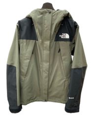 ザノースフェイス THE NORTH FACE Mountain Jacket マウンテンジャケット ゴアテックス GORE-TEX 刺繍 アウトドア ジャケット KHAKI 緑 NPW61800 ジャケット ロゴ カーキ XLサイズ 104LT-127
