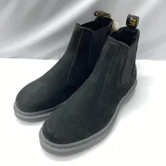 【中古】Dr.Martens 21674 サイドゴアブーツ UK9 ドクターマーチン ブラック[19]