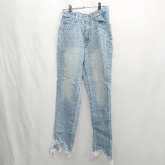 ◇ ⊇ glove ウエストゴム チェック フレアパンツ サイズS グレー レディース E  【1410290021408】