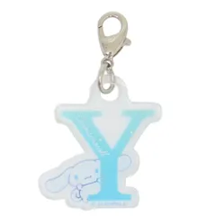 【メール便】シナモロール ファスナーマスコット ミニっとイニシャルチャーム Y サンリオ ティーズファクトリー かわいい プレゼント キャラクター グッズ 