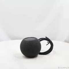 〔中古品〕 Pod mini スペースグレイ MY5G2J／A APPLE 〔中古〕HomePod mini MY5G2J/A スペースグレイ（中古保証
