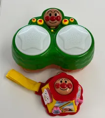 アンパンマン 森のマジカルボンゴ　ベビーカー用おもちゃ　2点セット