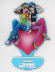 【中古】アクリルスタンド・アクリルパネル ラブ＆ベリー(ハート) ミラクルアクリルスタンド 「オシャレ魔女 ラブ and ベリー オシャレまほうカフェ」