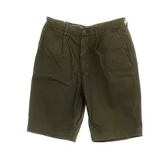 【中古】ジェルマーノ GERMANO コットン ショートパンツ オリーブ【サイズ42】【メンズ】のサムネイル