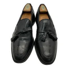 Allen Edmonds アレンエドモンズ タッセルローファー レザーシューズ ブラック（メンズ 8 D）中古 古着 KA1986のサムネイル