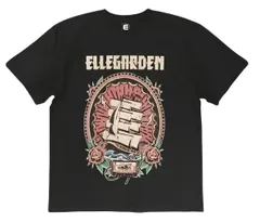 ELLEGARDEN エルレガーデン エルレ Lost Songs Tour 2022グッズ Tシャツ 黒 ● (L) [L]