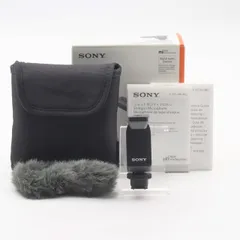 ☆SONY☆ショットガンマイク ECM-B1M☆ウィンドジャマー付き◇511f15