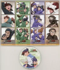 【中古】グッズセット 集合 土井先生ときり丸缶バッジ＆ロングフォト4枚セット 「Blu-ray 劇場版 忍たま乱太郎 ドクタケ忍者隊最強の軍師 [数量限定生産豪華版]」 アニメイト購入特典