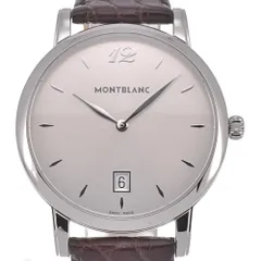 モンブラン MONTBLANC 108770 スタークラシック デイト クォーツ メンズ美品保証書付き P#127065のサムネイル