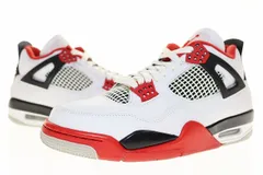 ナイキ NIKE AIR JORDAN 4 RETRO FIRE RED 26cm DC7770-160 エア ジョーダン レトロ ファイアレッド 【ブランド古着ベクトル】【中古】▲ 250108