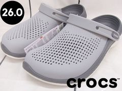 【クロックス】206708  メンズ  サンダル クロッグ グレー 26㎝ 250512W011