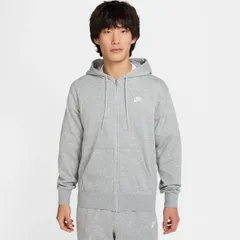 ナイキ フルジップパーカー メンズ FN3885-063 クラブ フルジップ フレンチ テリー パーカー レディース フーディ トップス