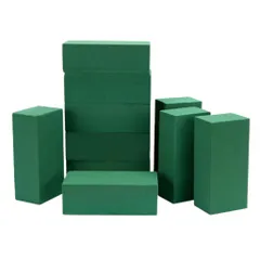 Golspia フローラルフォーム 造花 ドライ フラワー 生け花 道具 スポンジ 10個セット 