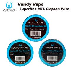 VandyVape Superfine MTL Fused Clapton Wire 30ga×2+38ga スーパーファイン クラプトンワイヤー バンディベイプ アトマイザー 電子タバコ ベイプ vape