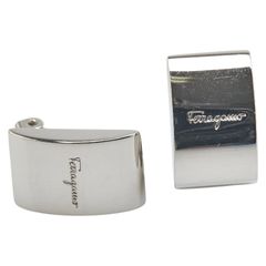 サルヴァトーレフェラガモ ロゴ シルバー メタル レディース Salvatore Ferragamo【1-0219716】