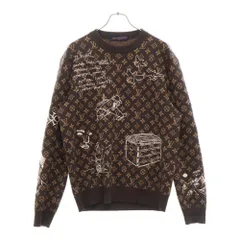 LOUIS VUITTON 長袖セーターニットモノグラムno26