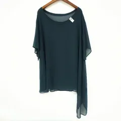 #snc ヨウジヤマモト YohjiYamamoto グラウンドワイ Ground Y チュニック 1 緑系 シースルー 半袖  レディース [767348]のサムネイル