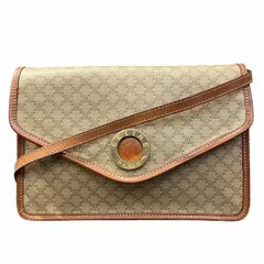 セリーヌ　CELINE　マカダム　ヴィンテージ　バッグ　ショルダーバッグ　レディース