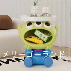 トイストーリー  エイリアン  大口　サイドテーブル　机　家具   ナイトテーブル ローテーブ