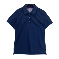 サイズ：M TOMMY HILFIGER GOLF トミー ヒルフィガーゴルフ  半袖ポロシャツ  ネイビー系 [240101432365] ゴルフウェア レディース ストスト