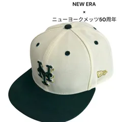 美品　ニューヨークメッツ　50周年　ニューエラ　NEW ERA ベースボール　キャップ　帽子　メンズ　S5O093