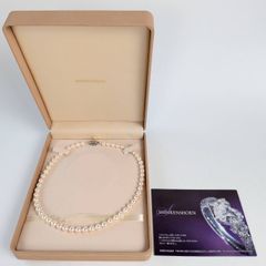 TASAKI 本真珠 ベビーパール ネックレス silver 3.5㎜～4.0㎜ - メルカリ