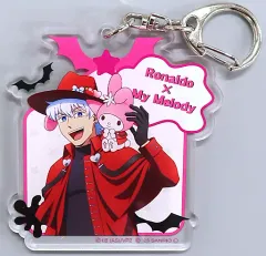 【中古】キーホルダー ロナルド＆マイメロディ(等身) 「吸血鬼すぐ死ぬ×サンリオキャラクターズ アクリルキーホルダー」