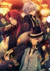 【中古】クリアファイル ダンテ&楊&オルロック 描きおろしA4クリアファイル 「PS Vitaソフト ピオフィオーレの晩鐘」 アニメイト早期予約特典