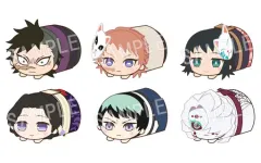 【中古】ぬいぐるみマスコット・ぬいぐるみバッジ 全6種セット 「鬼滅の刃 もちころりん3 ぬいぐるみマスコット」