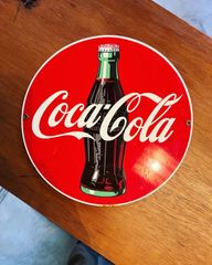 コカコーラ ホーロー 看板 サイン ヴィンテージ